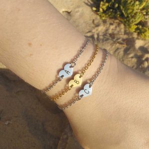 Pulseira Coração A-Z