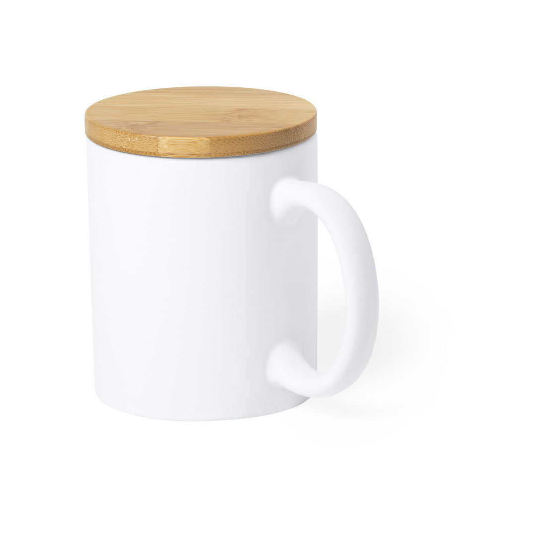 Caneca com tampa em bambu 370ml - Image 3