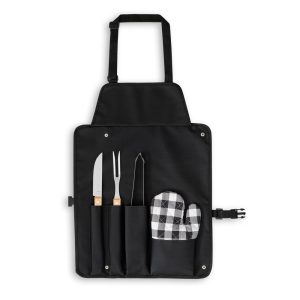 Kit Churrasco com 4 Utensílios