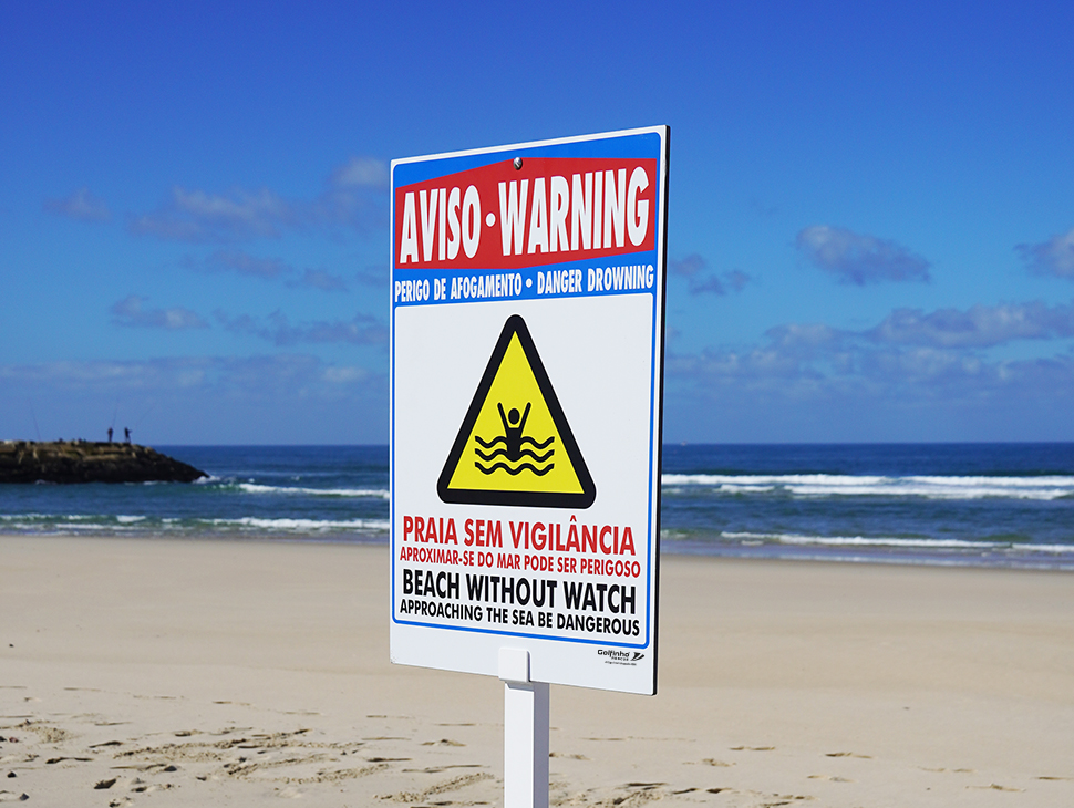 Placa – Praia Fluvial sem Vigilância - Image 3