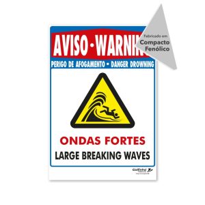 Placa – Ondas Fortes