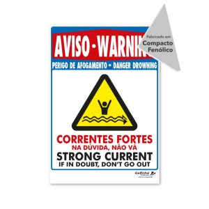 Placa – Correntes Fortes