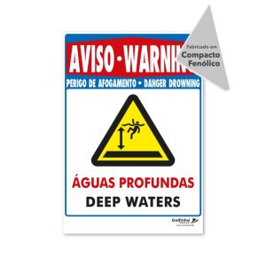 Placa – Águas Profundas