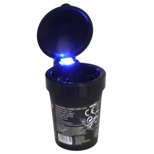 Cinzeiro com Tampa e Luz